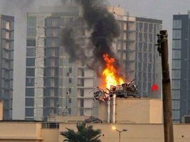 Bağdatta ABD Büyükelçiliği yerleşkesi vuruldu.