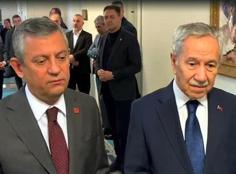 CHP lideri Özgür Özel’den Bülent Arınç’a ziyaret